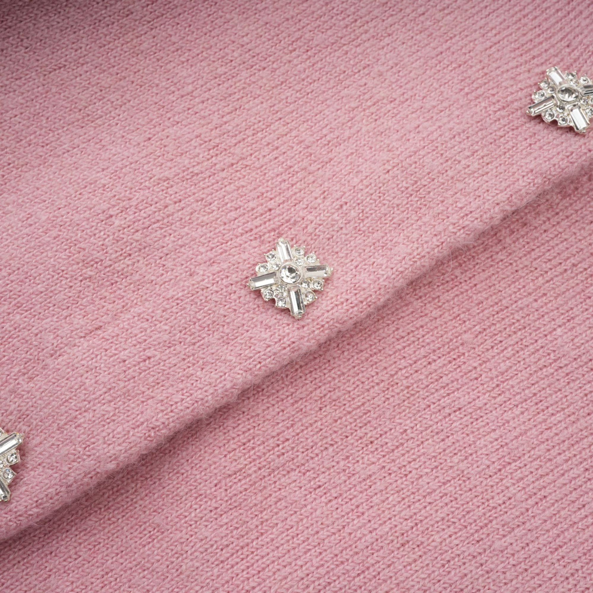 Σετ Συνδυασμού Σακακιού Και Φούστας Με Κέντημα Renée Pink