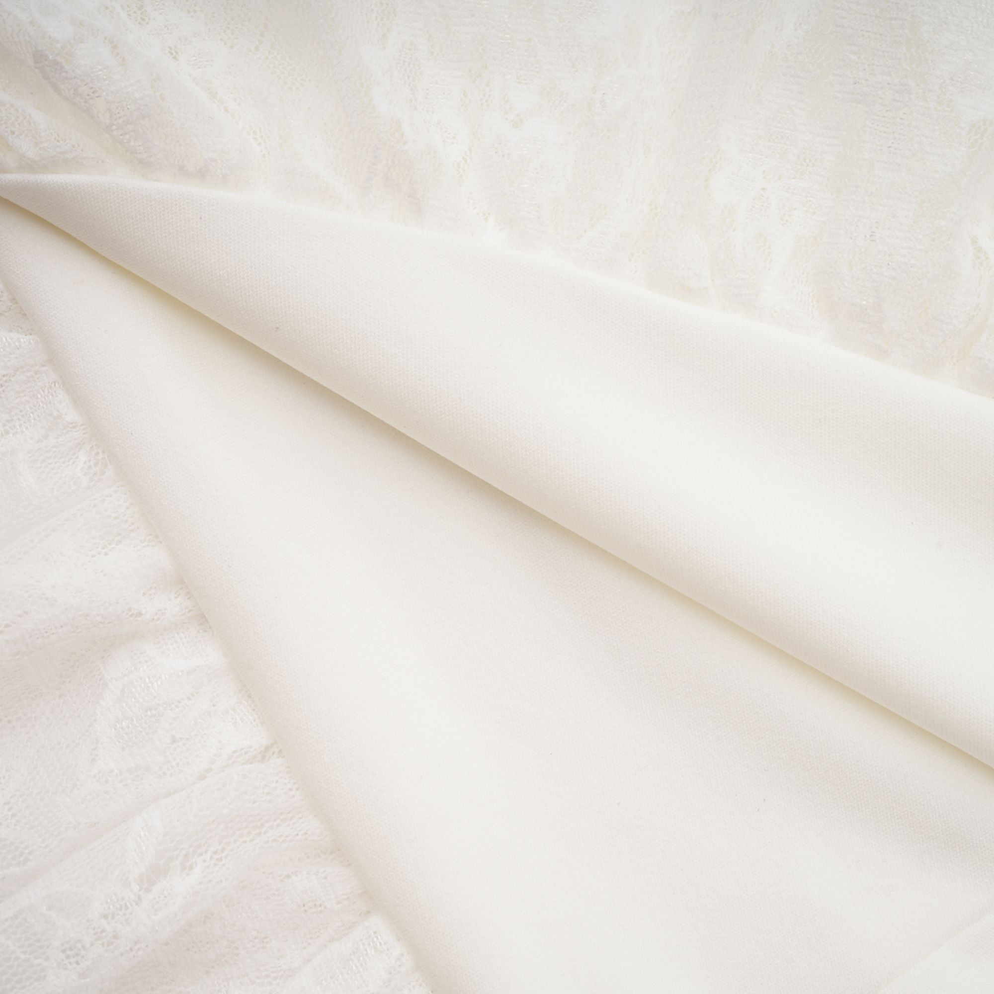 Μίνι Φόρεμα Anaïslace Με Δαντέλα Και Ψεύτικα Λουλούδια