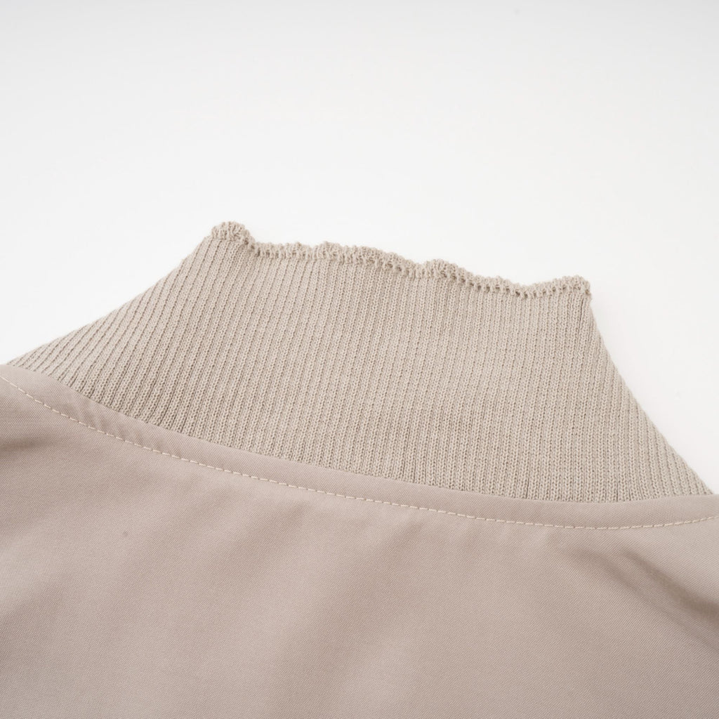 Σετ Paloma Από Μπεζ Βαμβακερό Σακάκι Και Φούστα