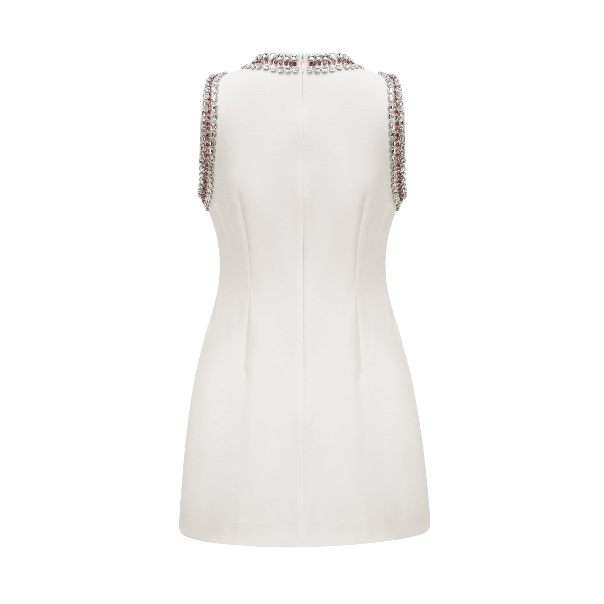 Μίνι Φόρεμα Με Κέντημα Emilie Crystal