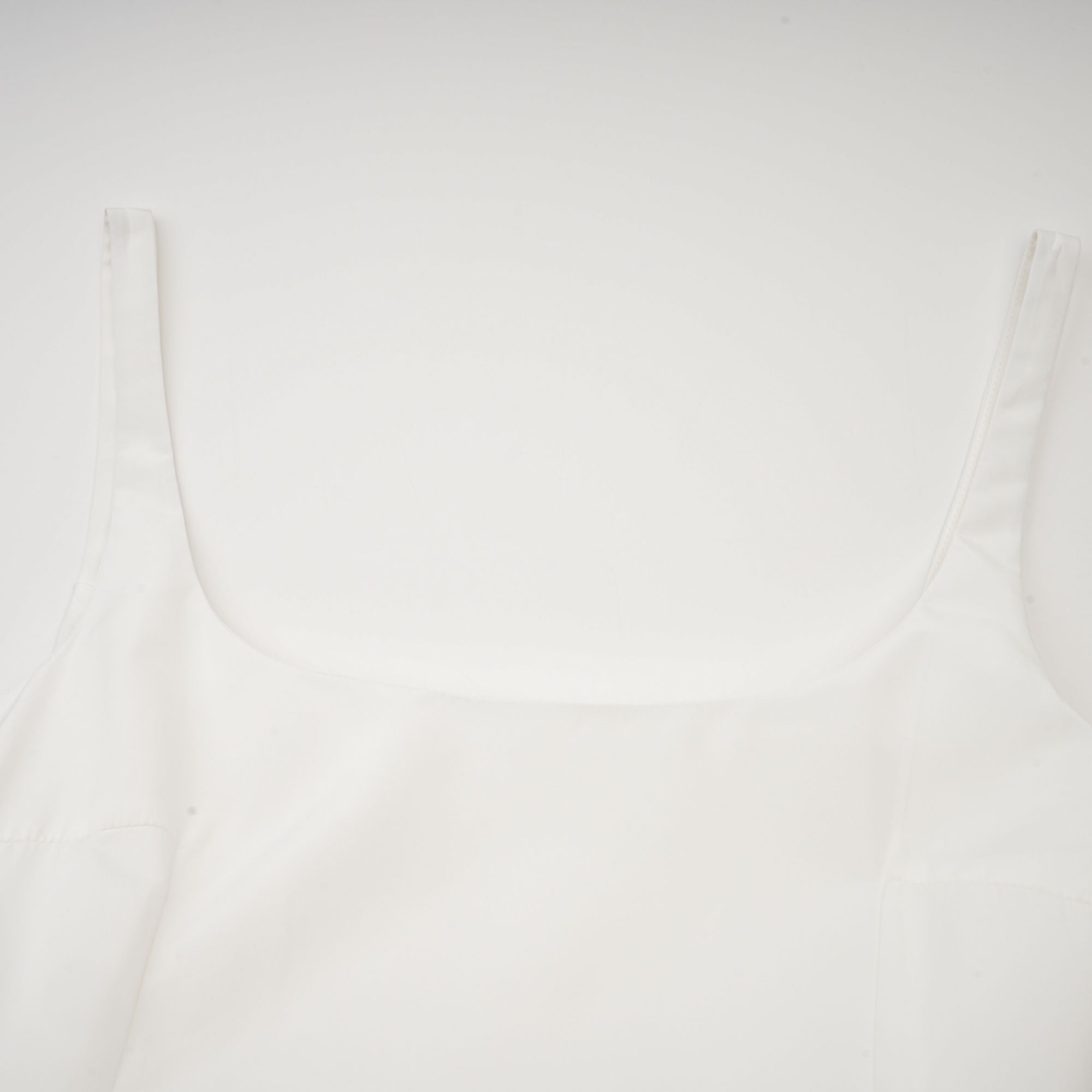 Φόρεμα Μίντι Από Πλισέ Βαμβακερό Ποπλίνα Ingrid