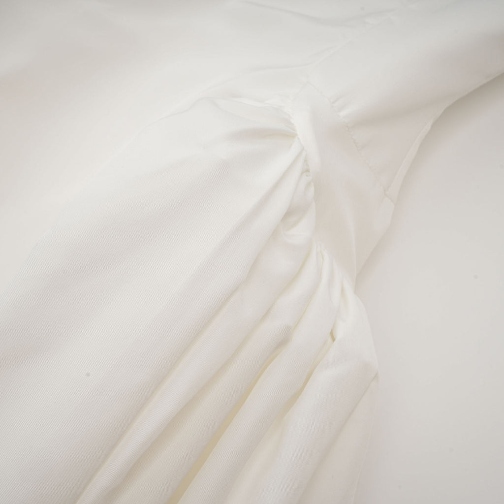 Φόρεμα Μίντι Από Πλισέ Βαμβακερό Ποπλίνα Ingrid