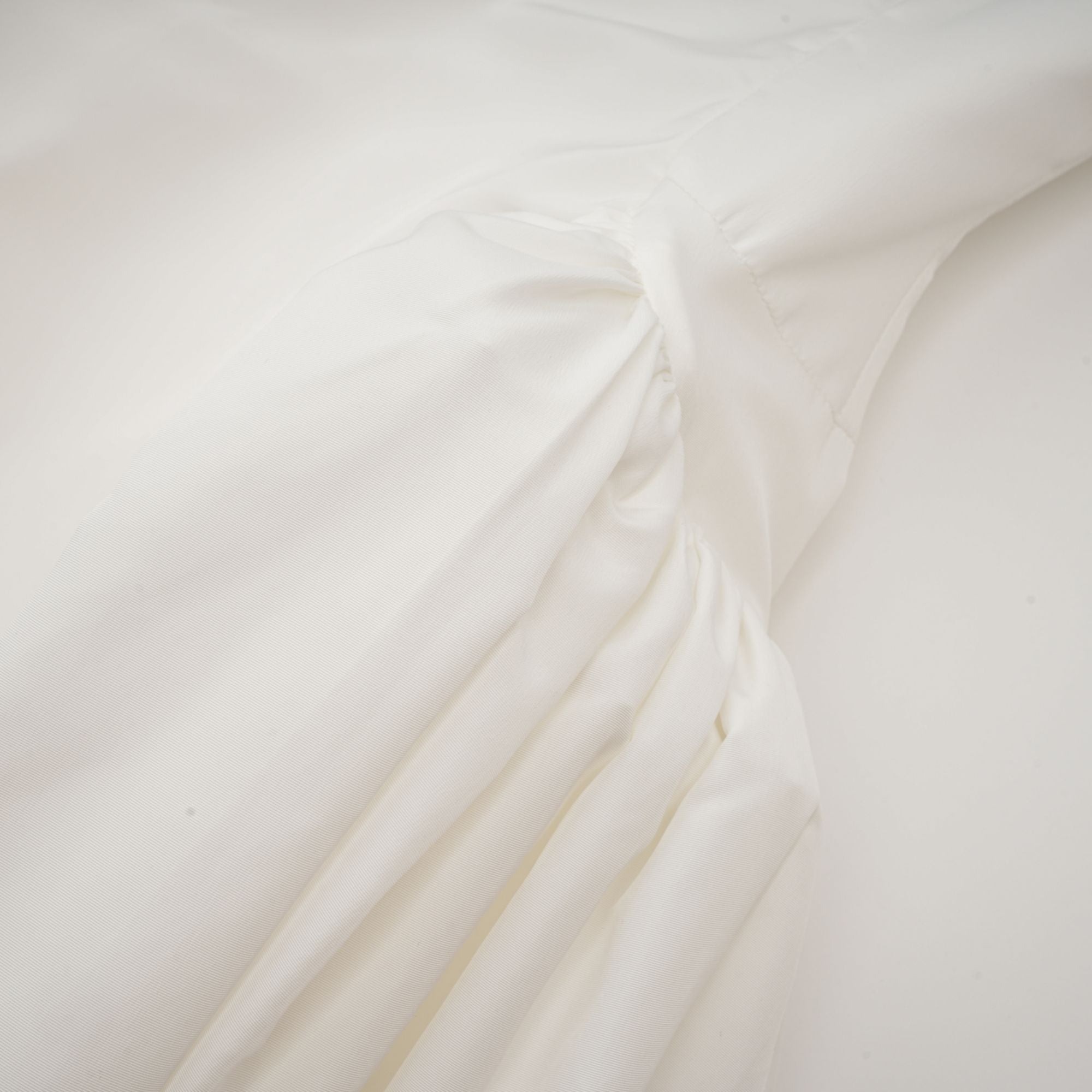 Φόρεμα Μίντι Από Πλισέ Βαμβακερό Ποπλίνα Ingrid