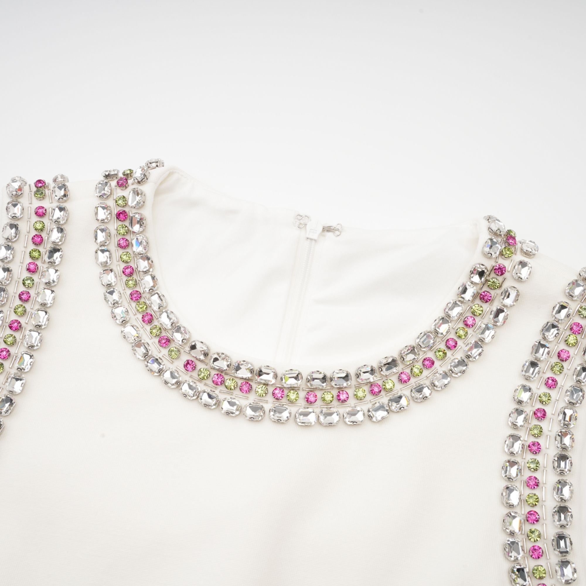 Μίνι Φόρεμα Με Κέντημα Emilie Crystal