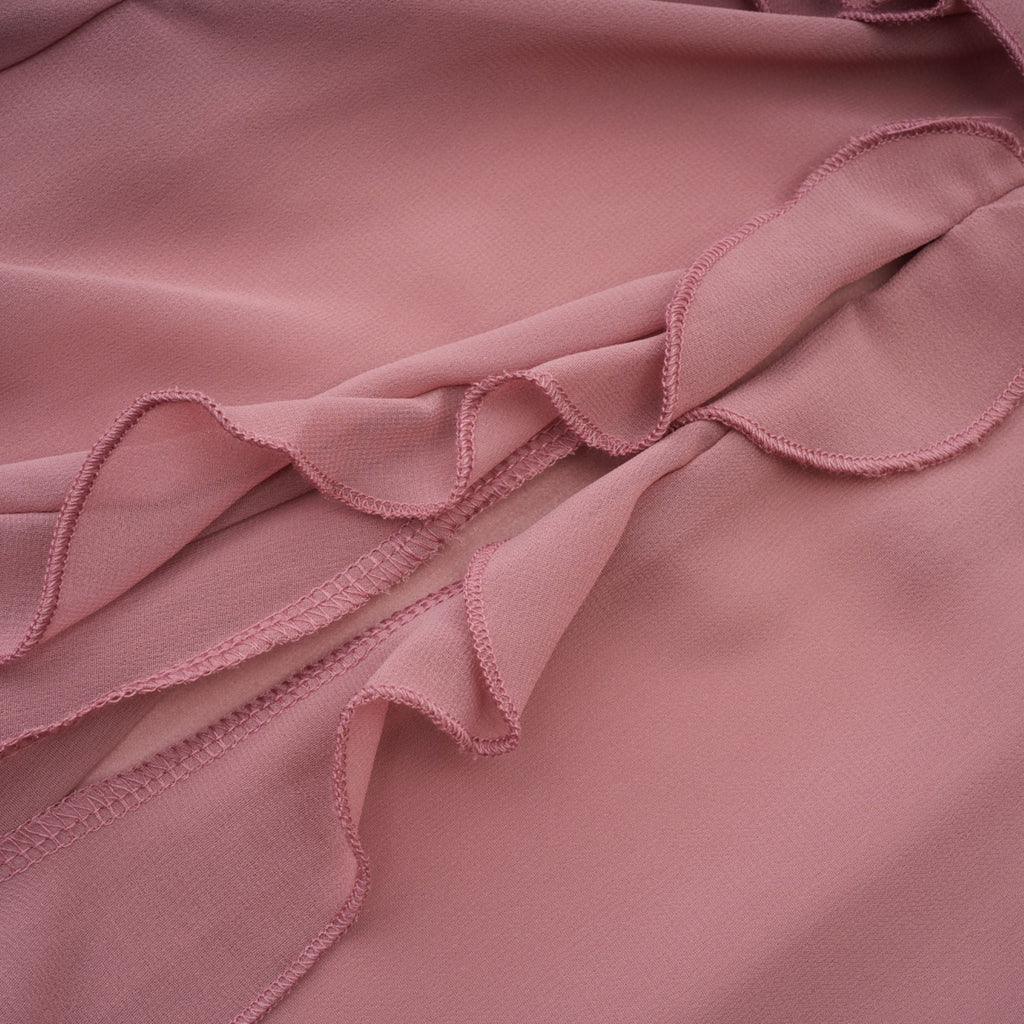 Φόρεμα Μίντι Με Πλισέ Ψεύτικα Λουλούδια Geneviève