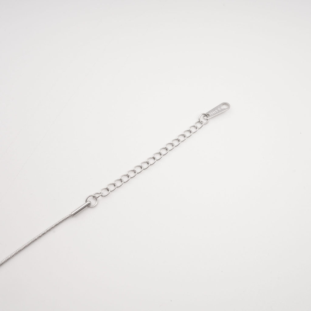 Ασημένιο Κολιέ Therese Με Σταγόνα