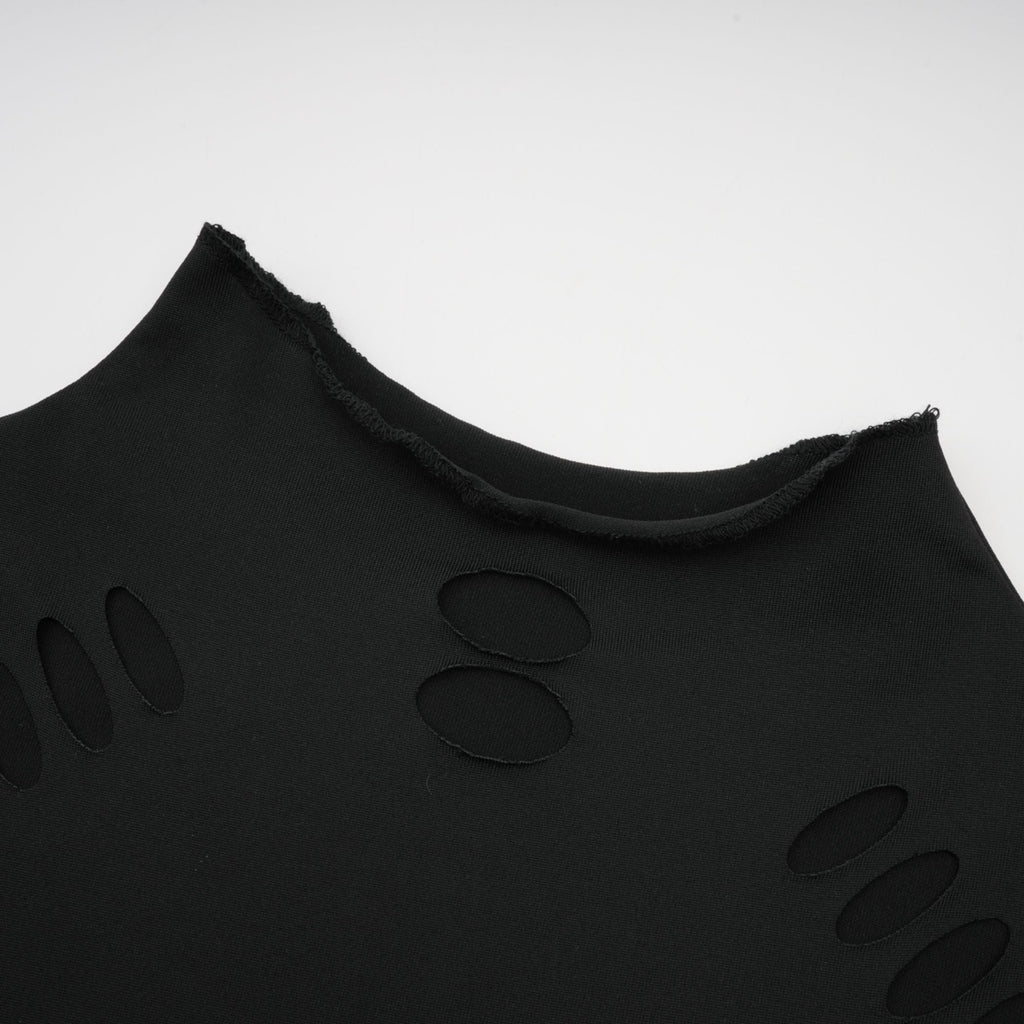 Κορμάκι Capriana Με Μακριά Μανίκια Και Κοψίματα