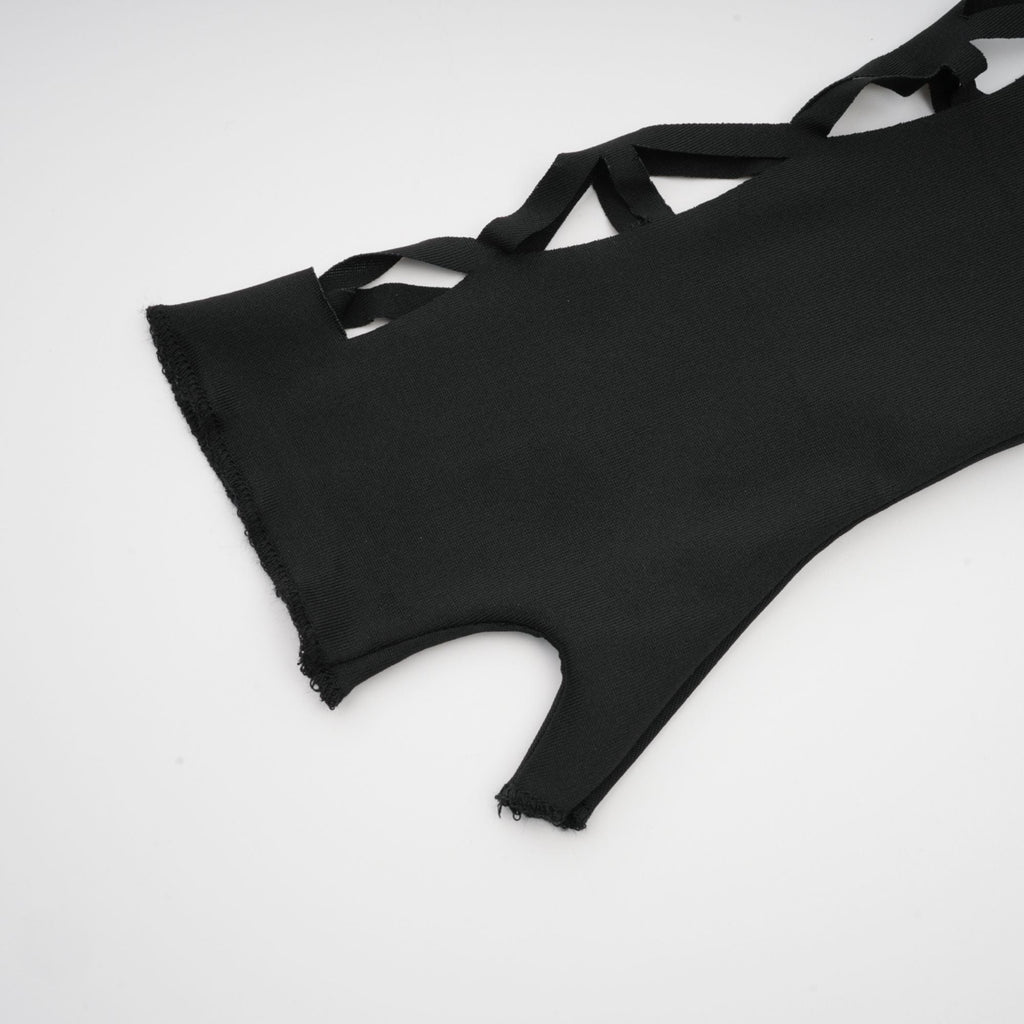 Κορμάκι Capriana Με Μακριά Μανίκια Και Κοψίματα