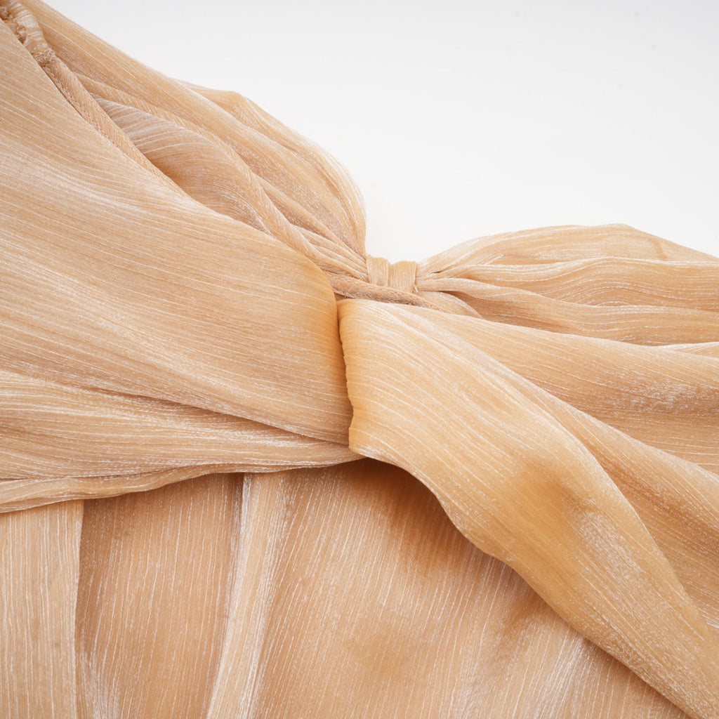 Μίνι Φόρεμα Adelina Με Χρυσό Κρύσταλλο Και Πάνελ