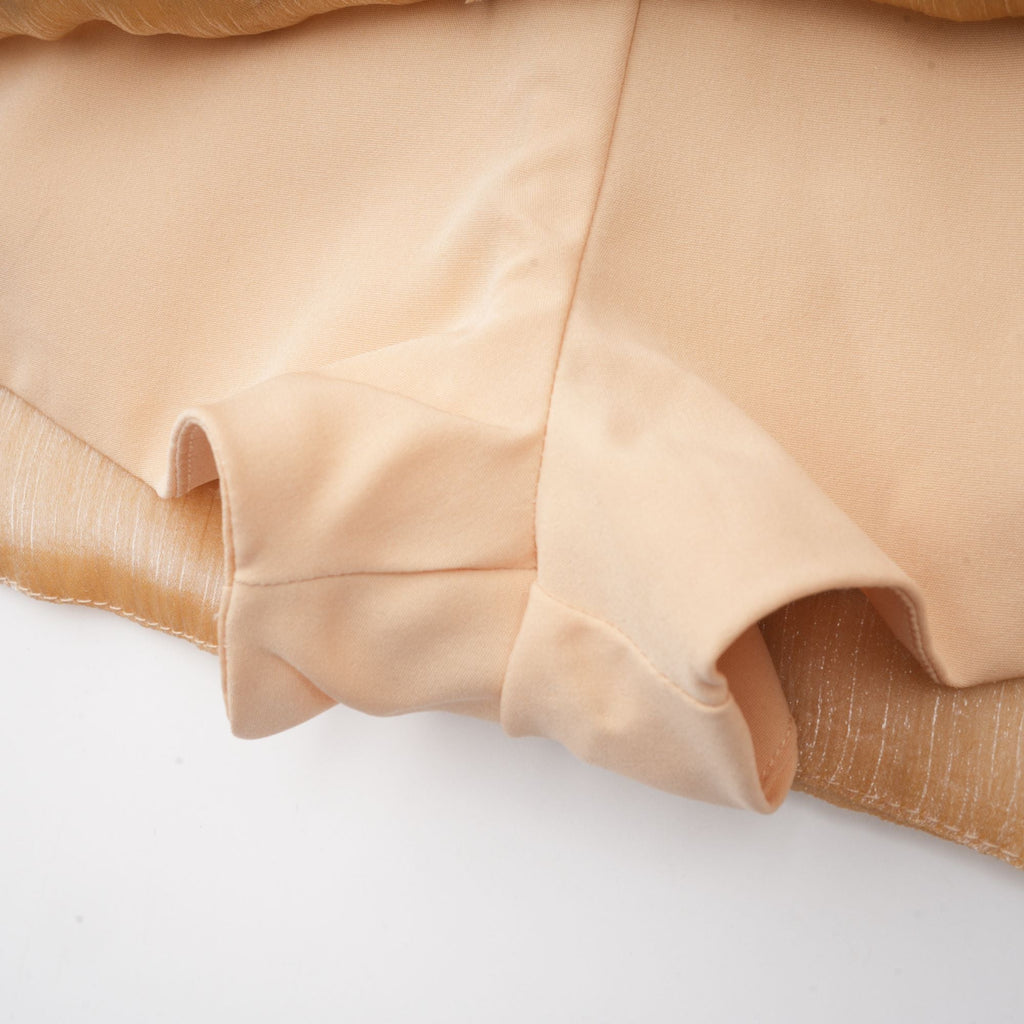 Μίνι Φόρεμα Adelina Με Χρυσό Κρύσταλλο Και Πάνελ