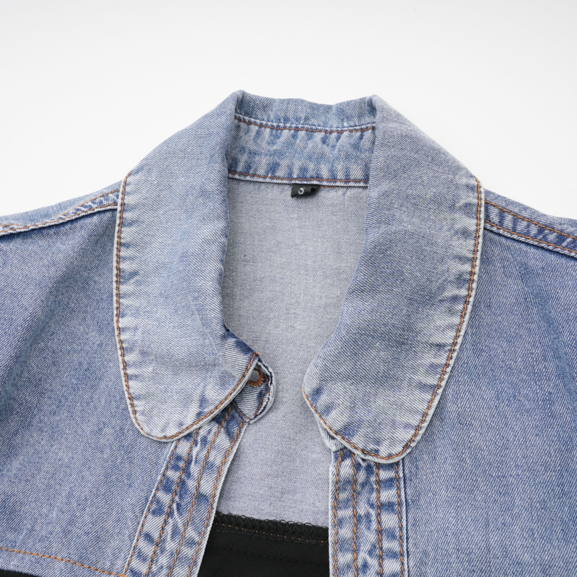 Σετ Ασορτί Μπλούζας Και Φούστας Από Τζιν Με Επένδυση Nala Jersey