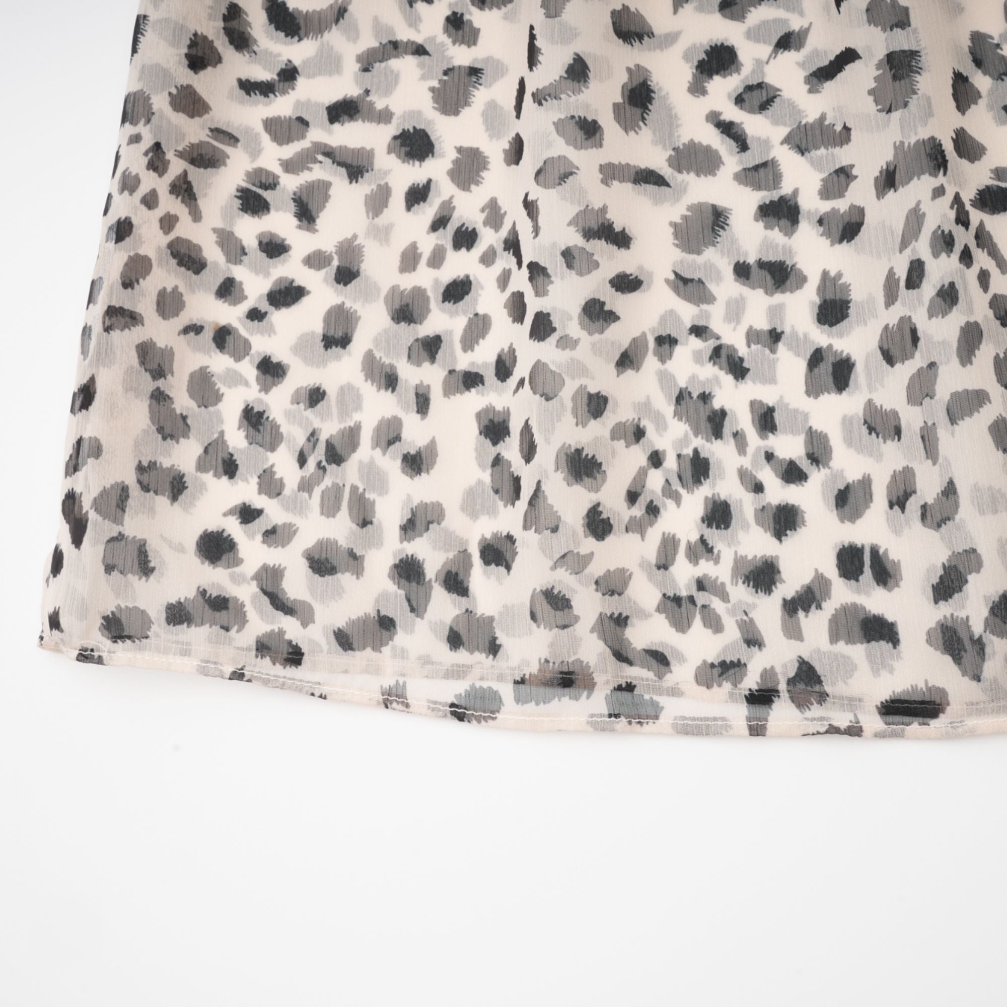 Φόρεμα Adèle Με Αμάνικο Σχέδιο Λεοπάρ Και Μίντι Φόρεμα