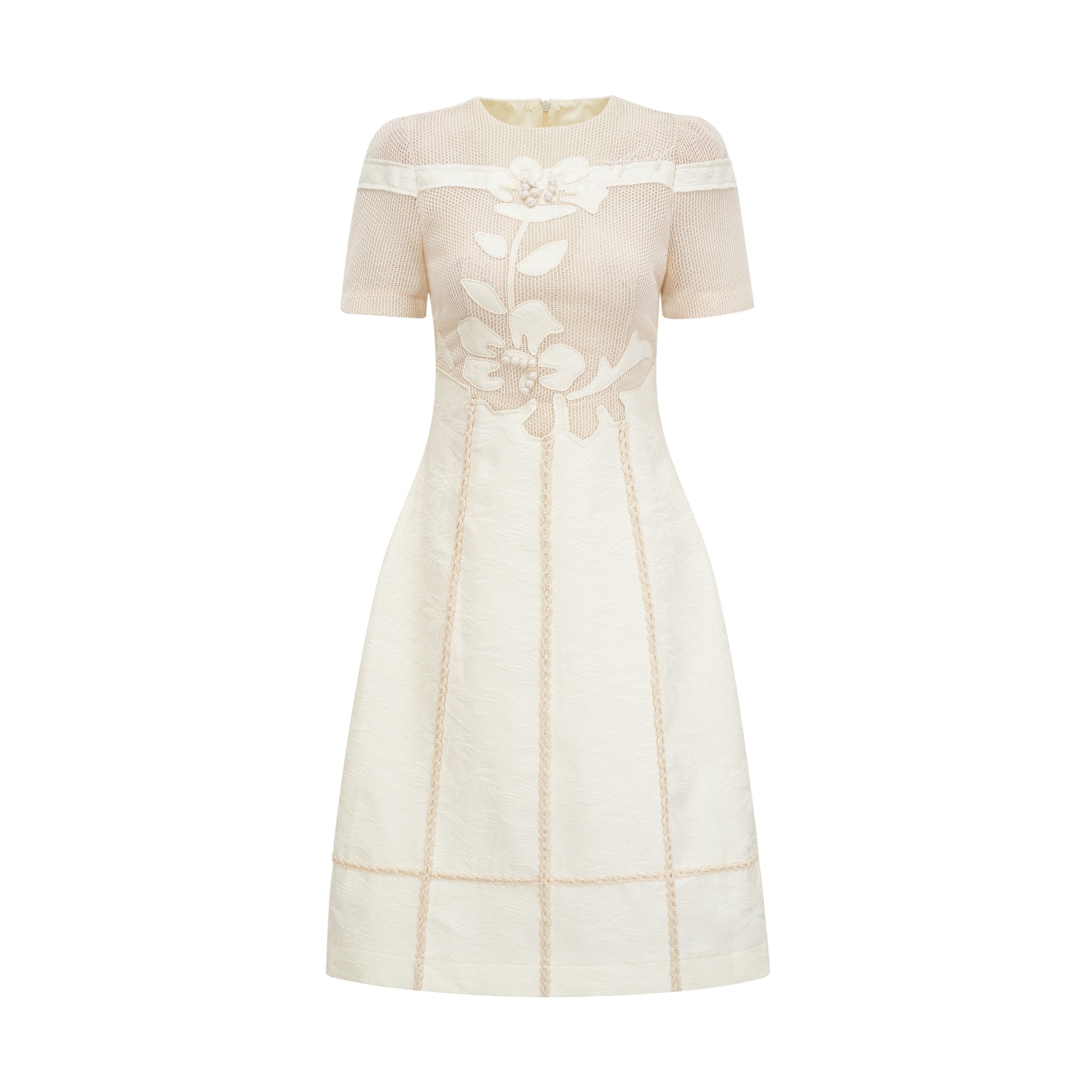 Φόρεμα Diane Με Κέντημα Και Λουλούδια
