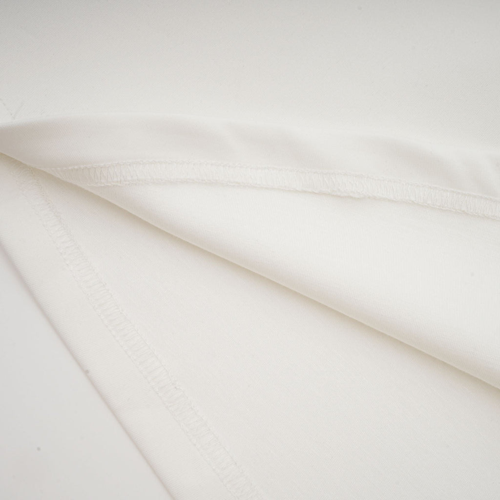 Λευκό Φόρεμα Με Παπιγιόν Magali Και Διακοσμητικά Λουλουδιών, Αμάνικο Μάξι Φόρεμα