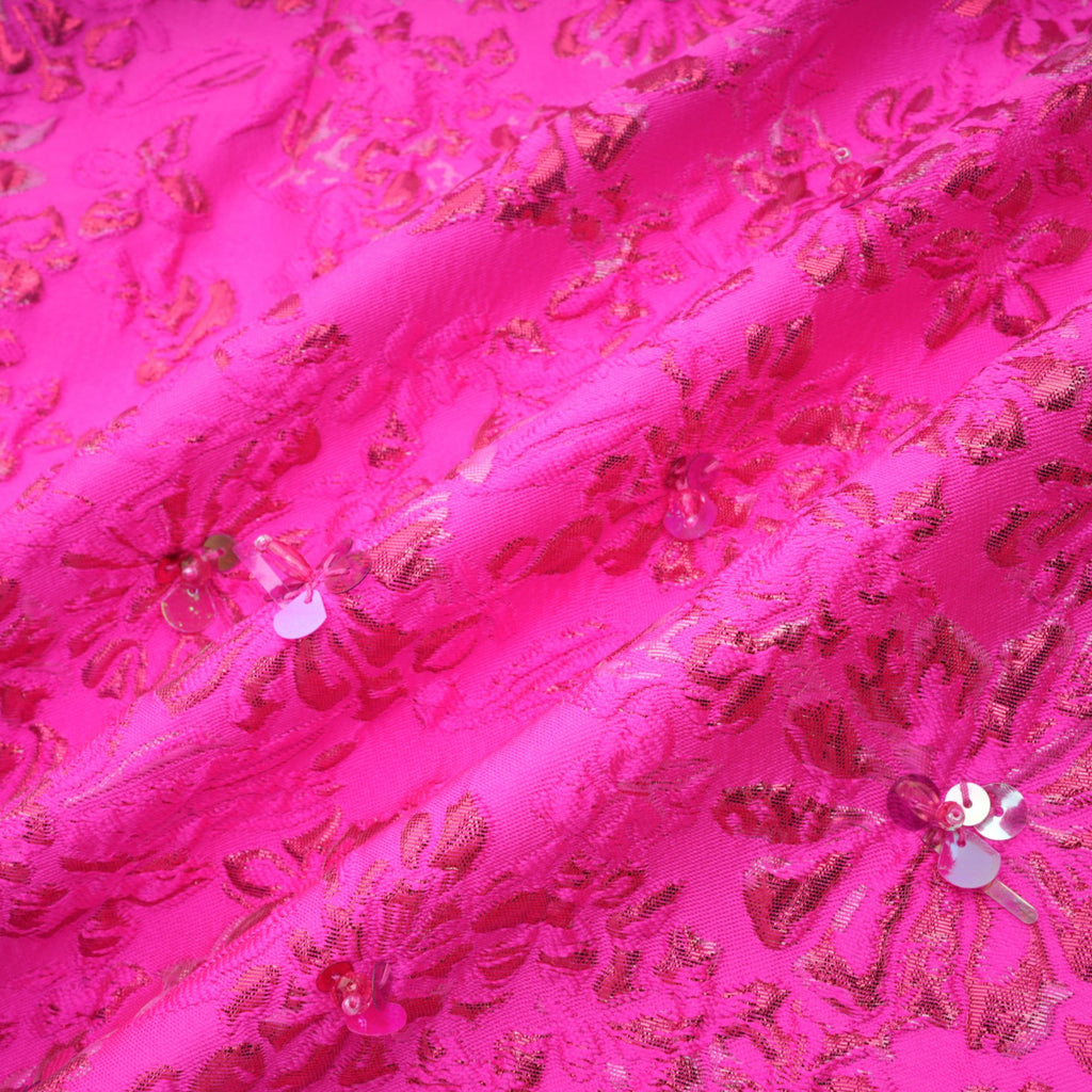 Μίνι Φόρεμα Με Απλικέ Λουλούδια Σε Φλωρεντινό Στιλ ®