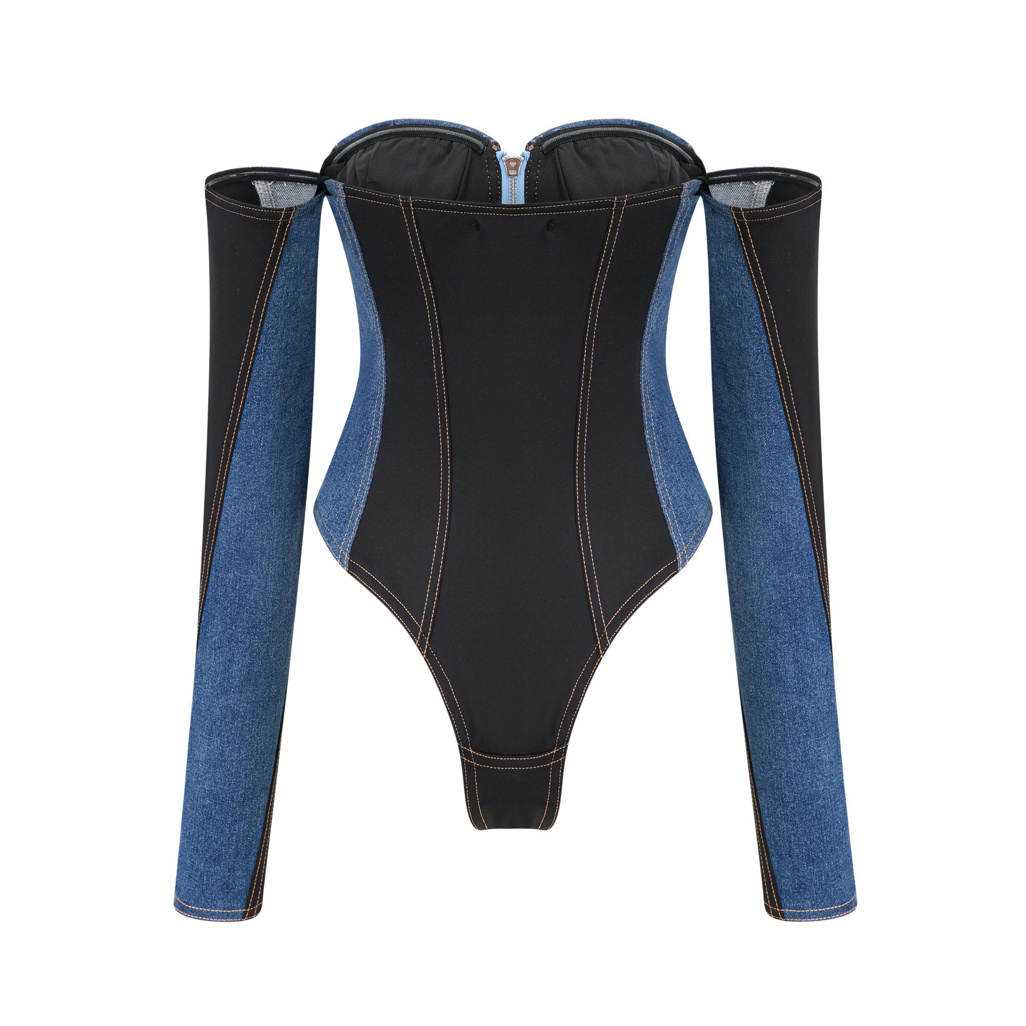 Κορμάκι Τζιν Melina Corset