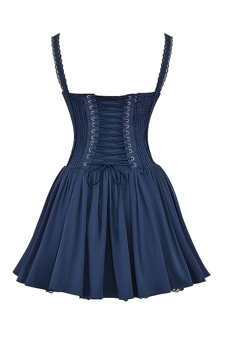 Μίνι Φόρεμα Noemi Με Δαντέλα Και Λεπτομέρειες ®