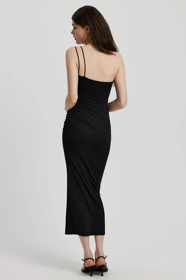 Φόρεμα Μίντι Με Τιράντες Και Τιράντες