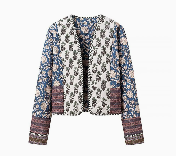 Μπουφάν Με Σχέδιο Νεβάδα