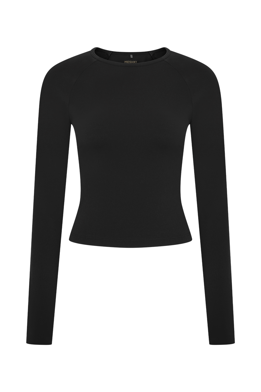 Eliana Μακρυμάνικο Active Top - Μαύρο