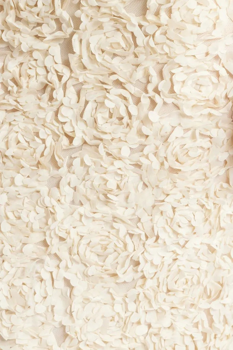 Φόρεμα Lyra 3D Με Φλοράλ Τιράντες Και Μάξι Τιράντες