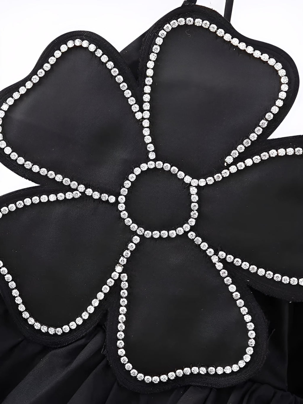 Μπλούζα Στο Στήθος Με Λουλούδια