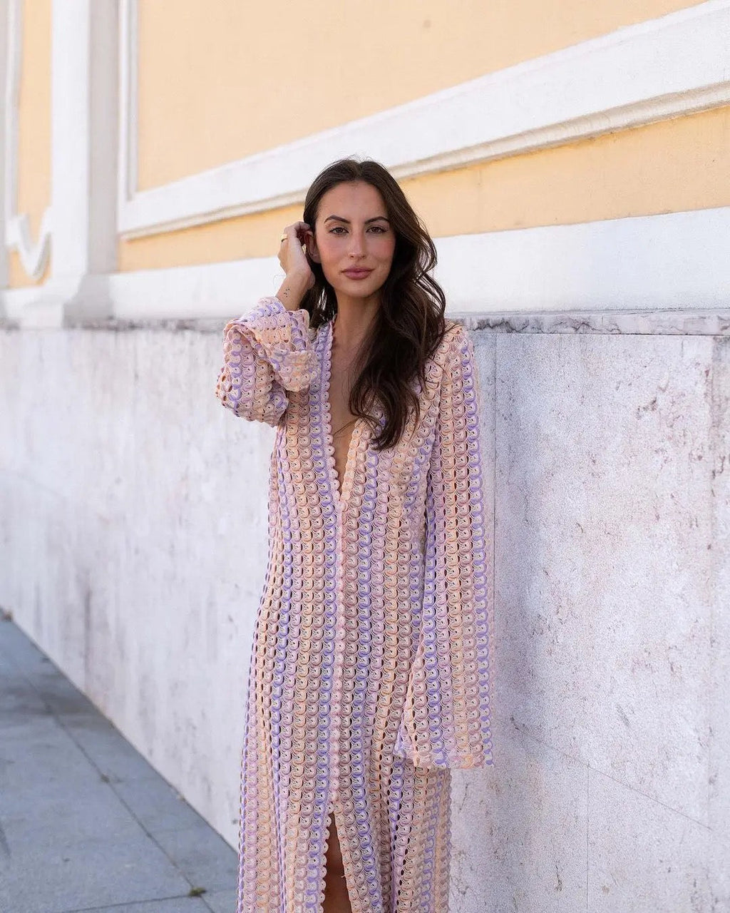 Φόρεμα Με V Λαιμόκοψη Emma