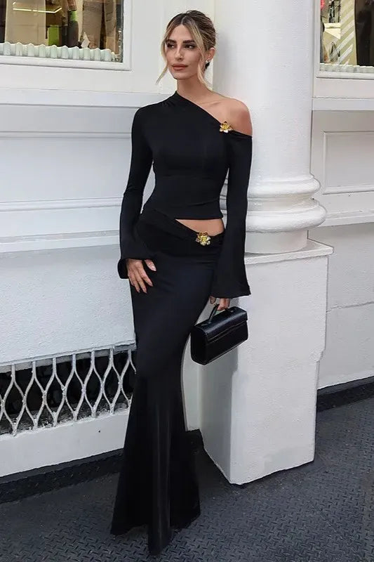 Μάξι Κοστούμι Ainsley Asymmetric