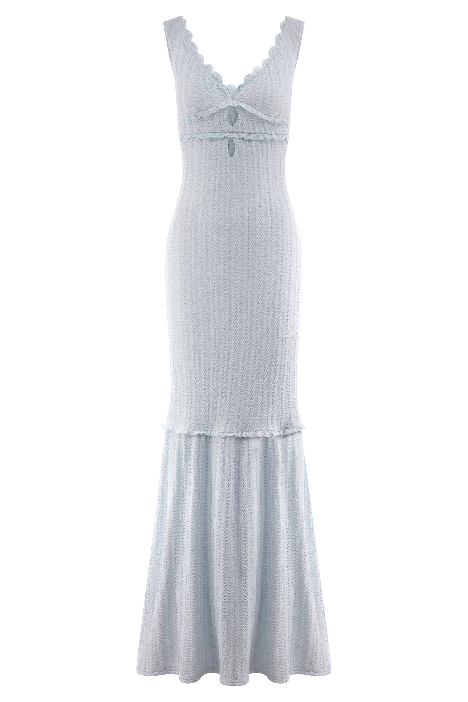 Φόρεμα Natalie Με Έξωμους - Γαλάζιο