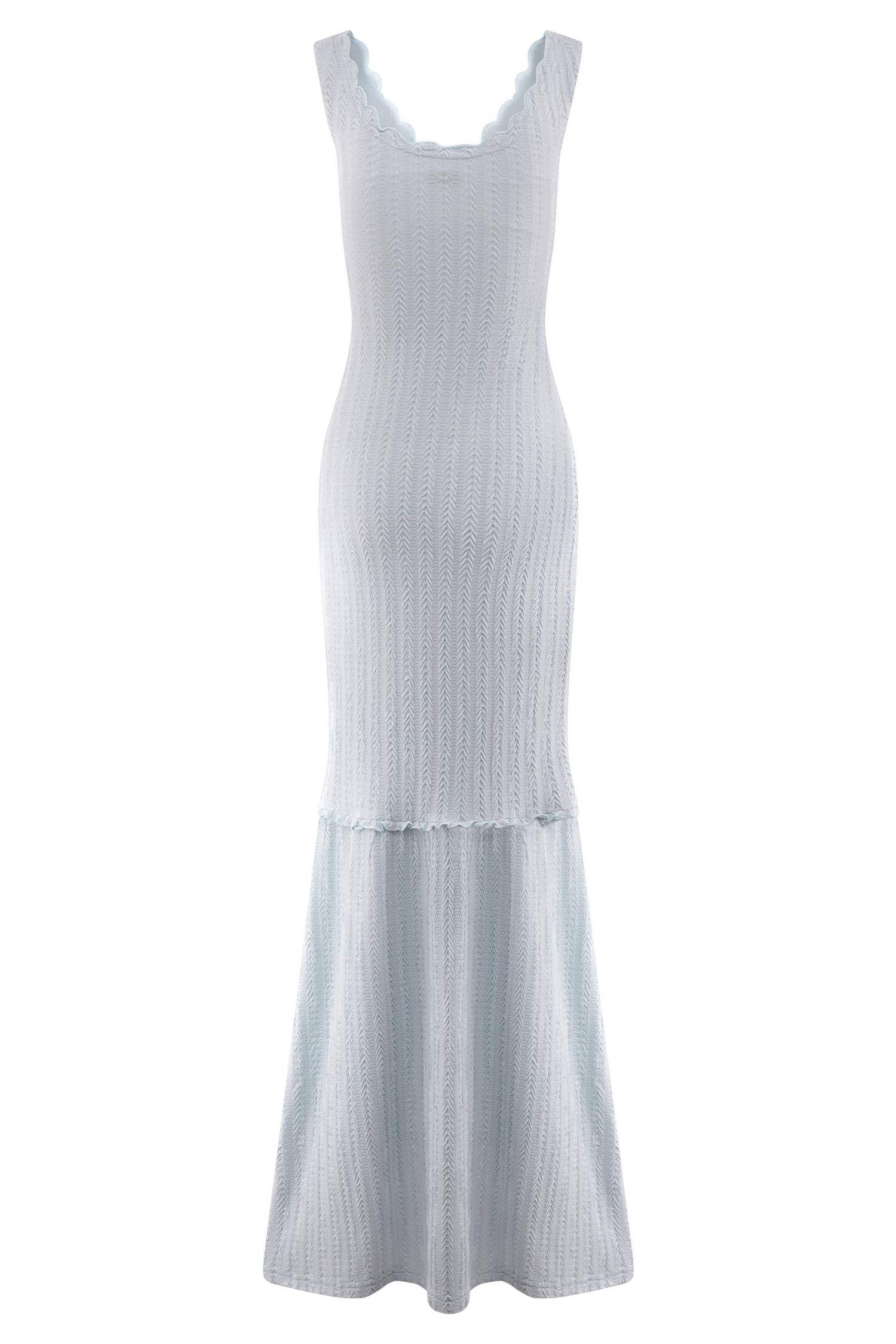 Φόρεμα Natalie Με Έξωμους - Γαλάζιο