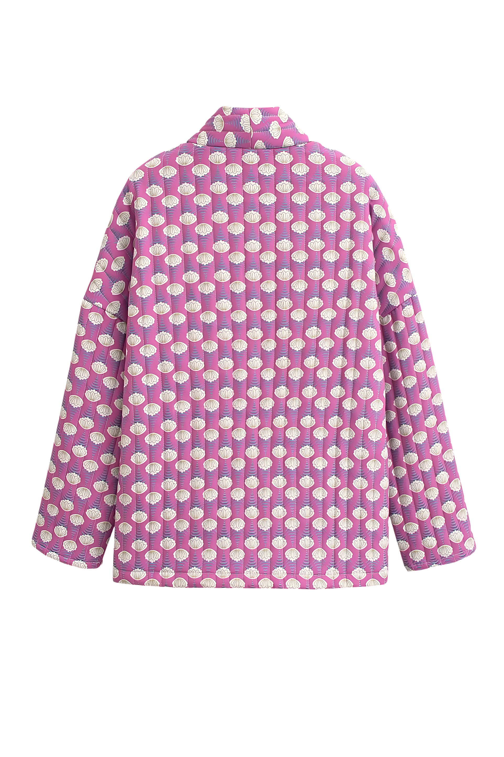 Καπιτονέ Μπουφάν Με Στάμπα Σε Φεγγάρι