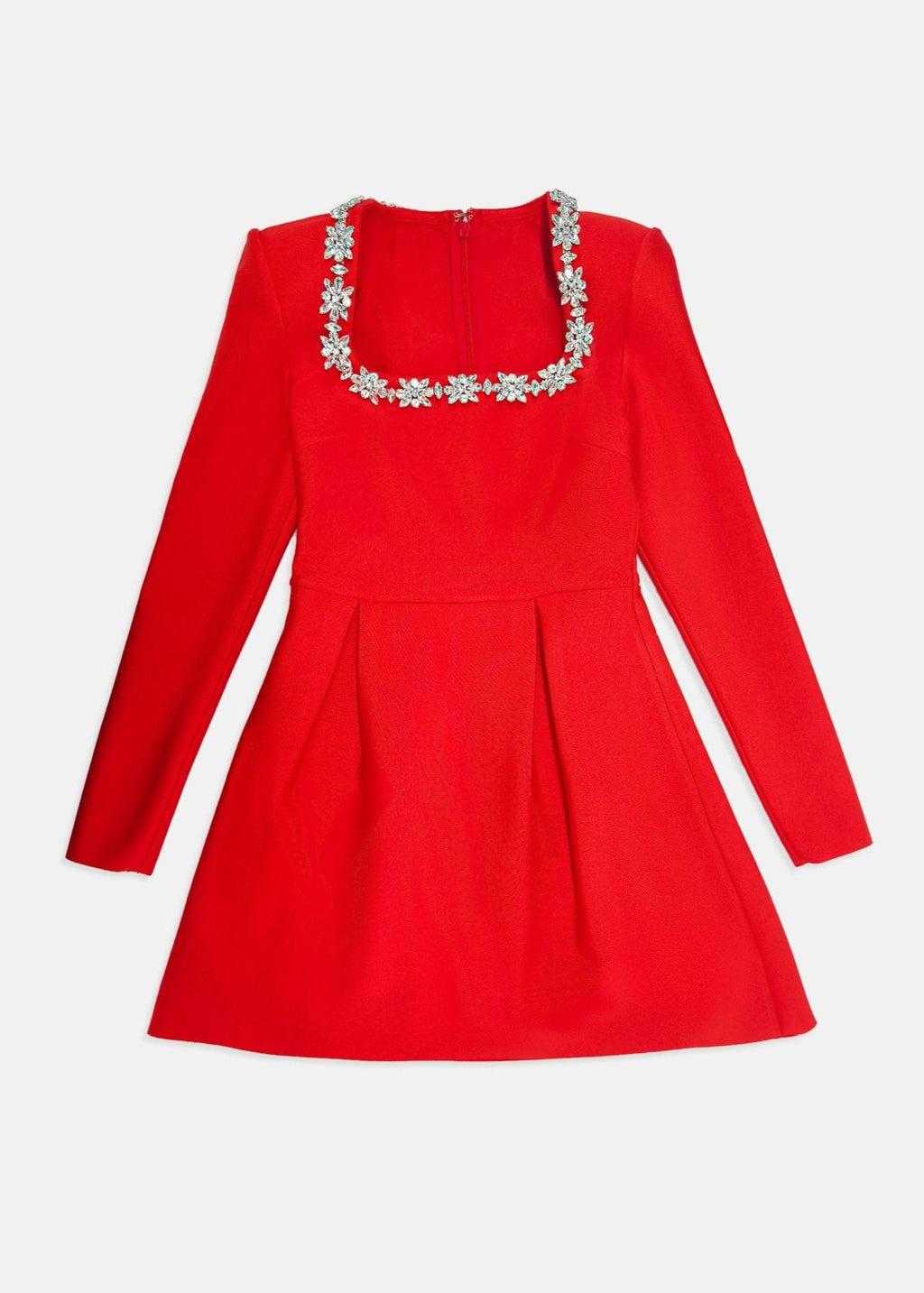 Μίνι Φόρεμα Με Βελούδο Και Λουλούδια Για Τον Άγιο Βαλεντίνο