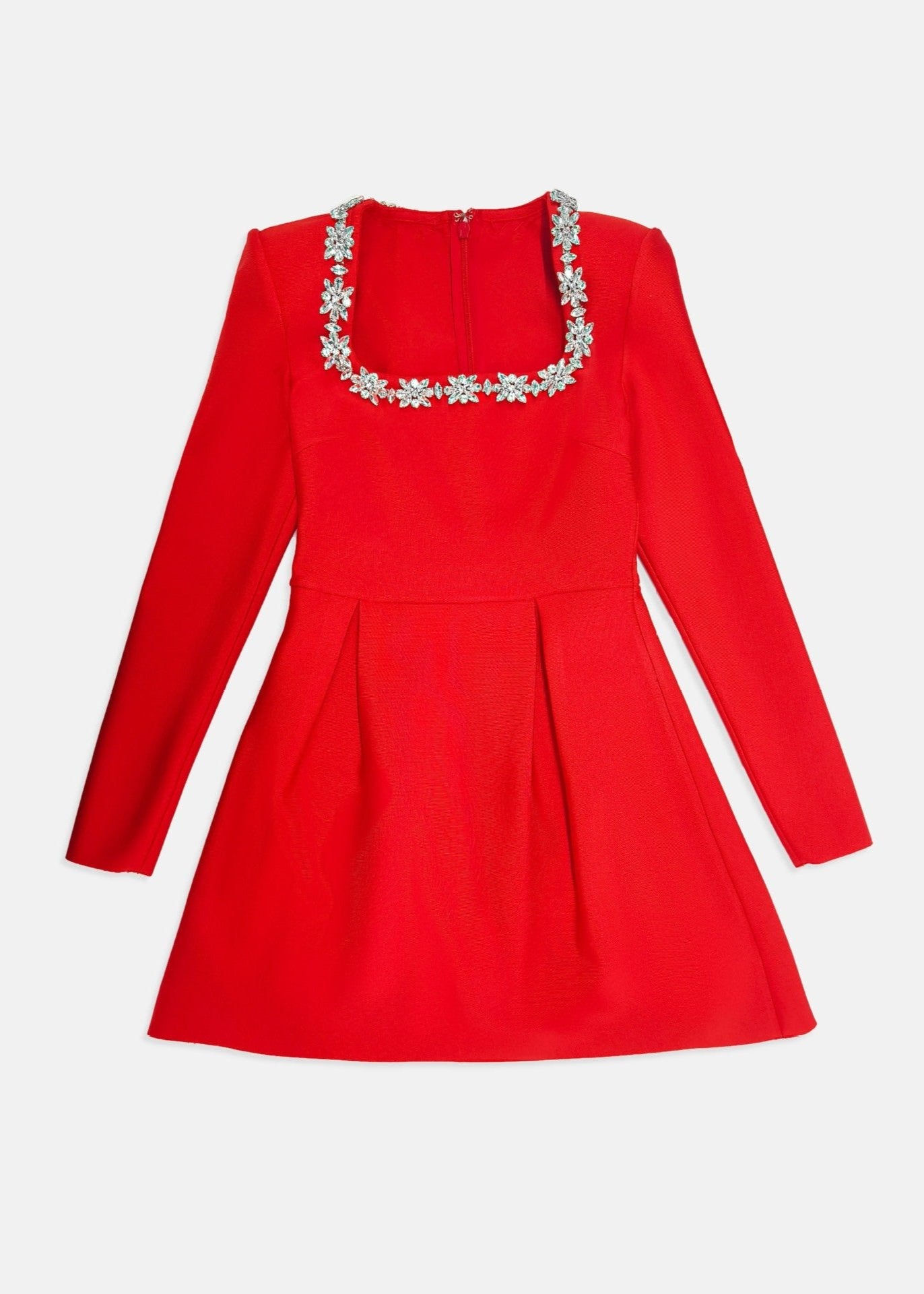 Μίνι Φόρεμα Με Βελούδο Και Λουλούδια Για Τον Άγιο Βαλεντίνο