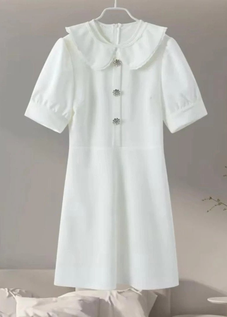 Μίνι Φόρεμα Με Vintage Κολάρο Κούκλας Amelie