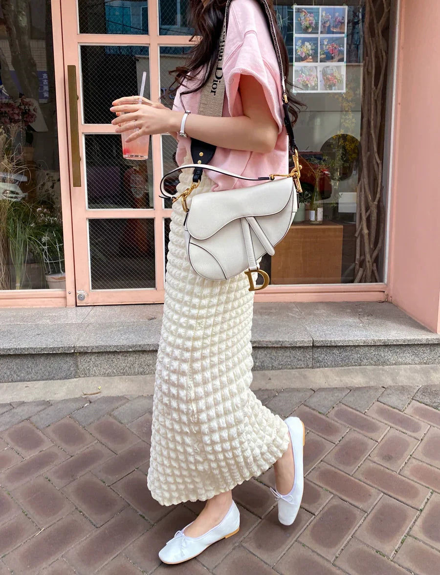 Πλεκτή Μακριά Φούστα Noya