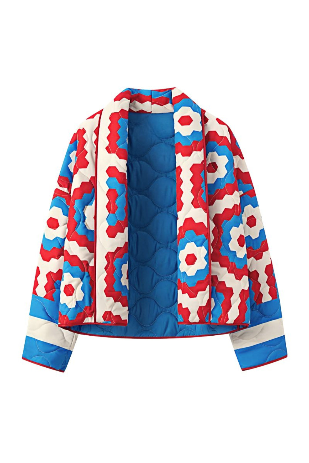 Καπιτονέ Μπουφάν Valianna Με Στάμπα