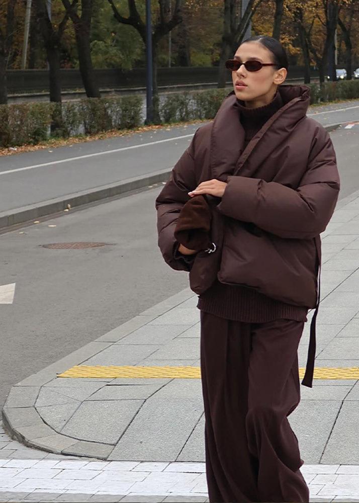 Καπιτονέ Μπουφάν Με Ζώνη Luxura