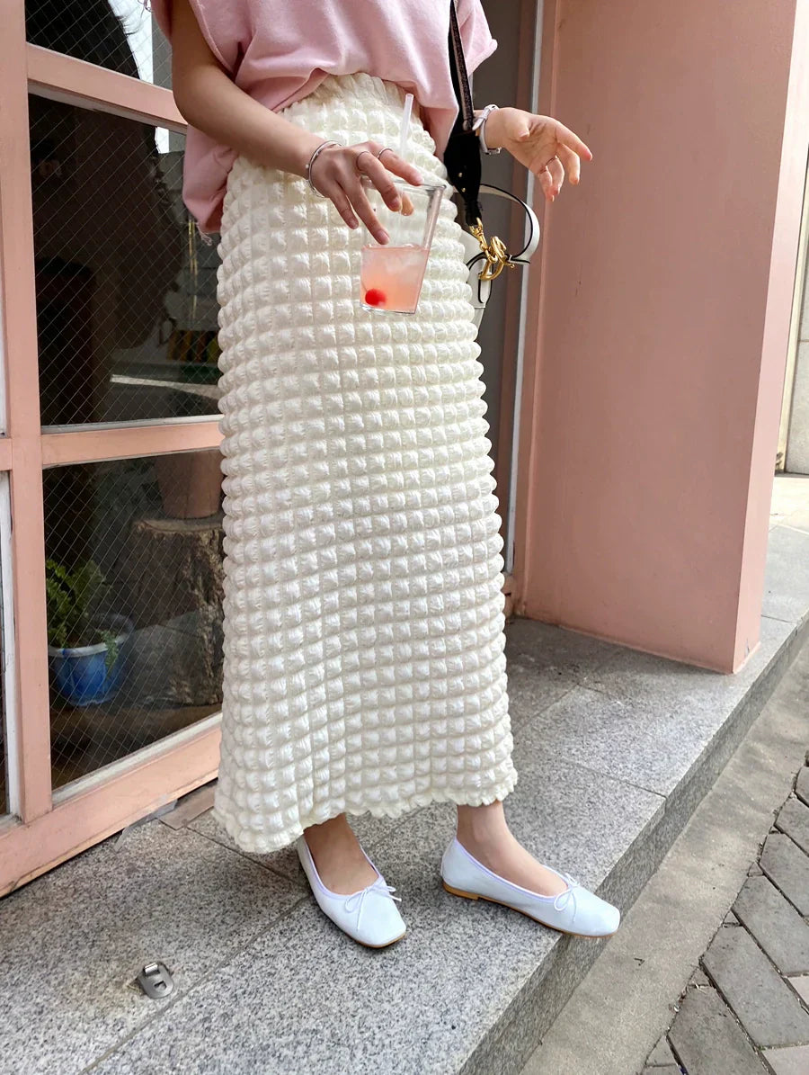 Πλεκτή Μακριά Φούστα Noya