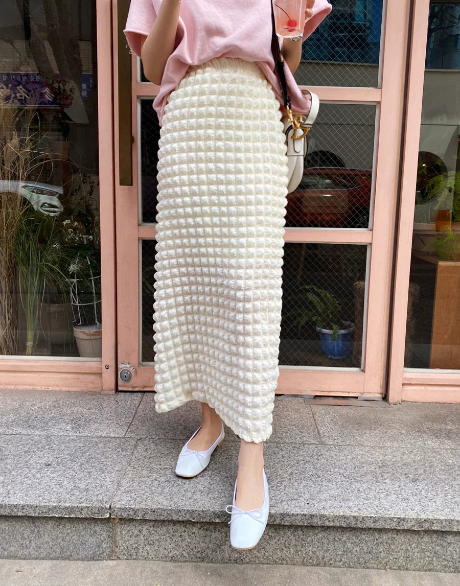 Πλεκτή Μακριά Φούστα Noya