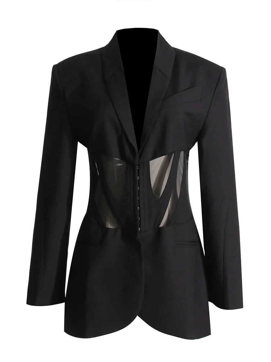 Σακάκι Με Επένδυση Από Κορσέ Noémie
