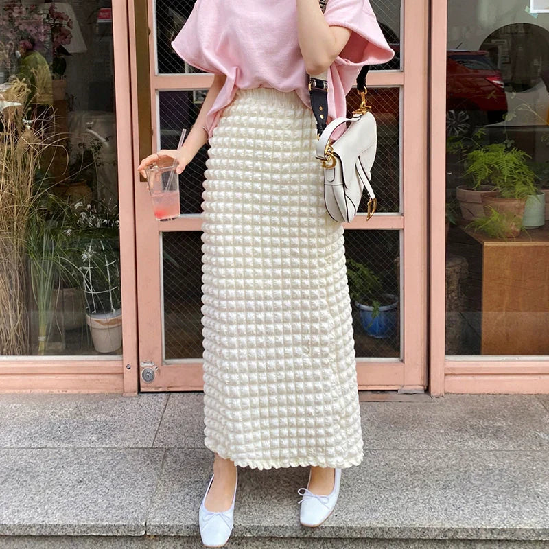 Πλεκτή Μακριά Φούστα Noya