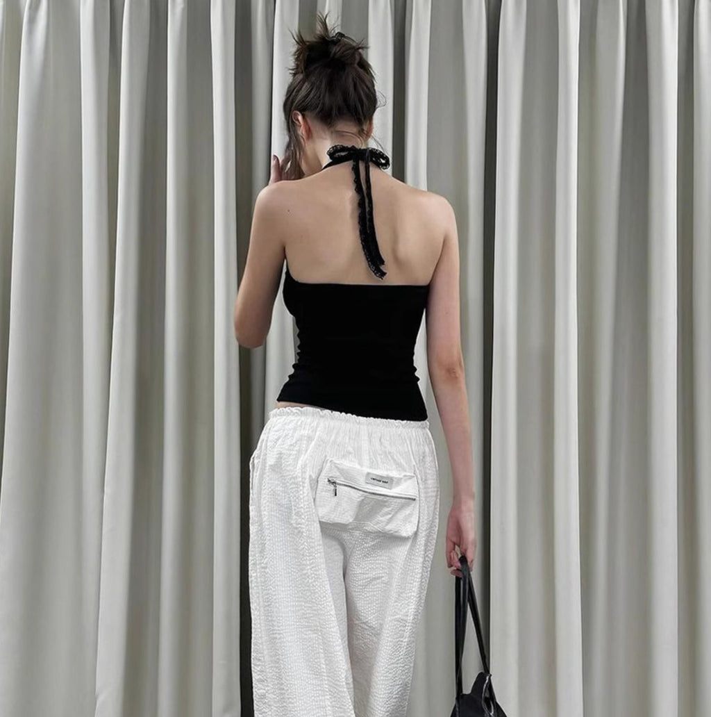 Μπλούζα Muı Linnea Με Δαντέλα Και Μακριά Μανίκια