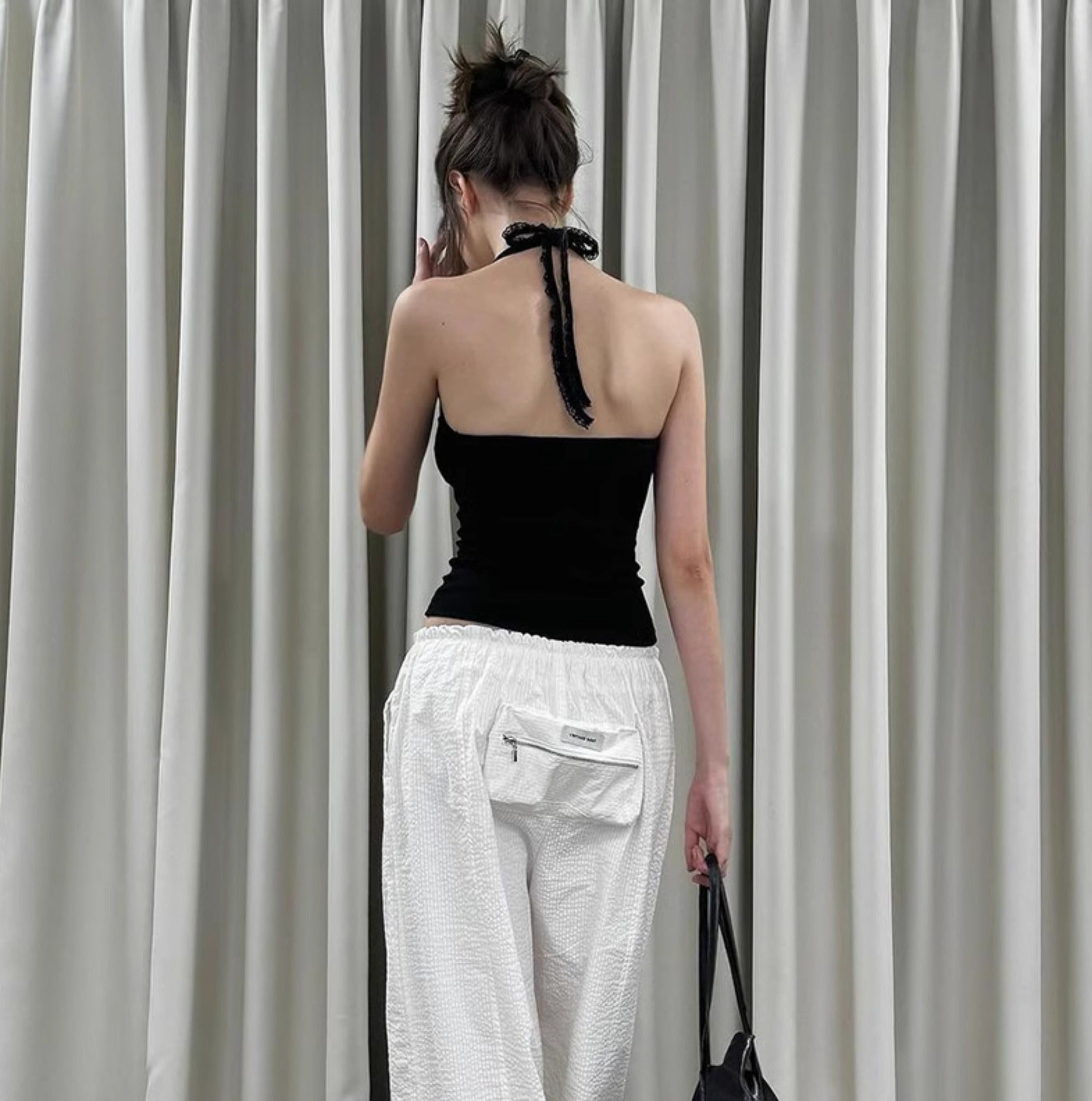 Μπλούζα Muı Linnea Με Δαντέλα Και Μακριά Μανίκια