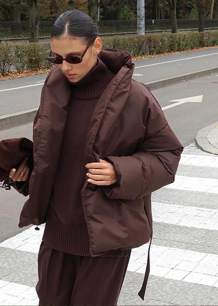 Καπιτονέ Μπουφάν Με Ζώνη Luxura