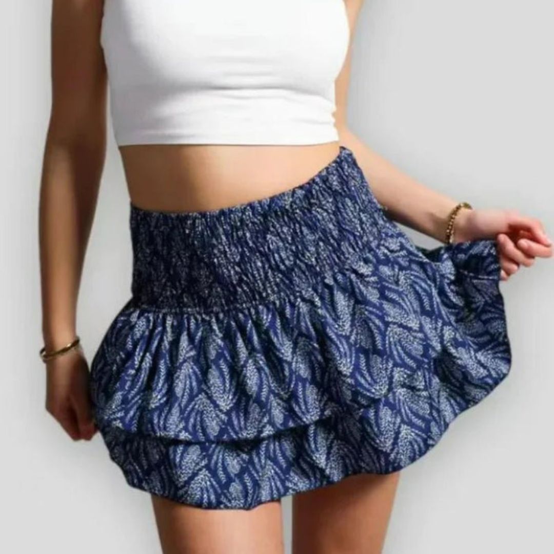 Φούστα Saia Με Βολάν Σε Στρώσεις