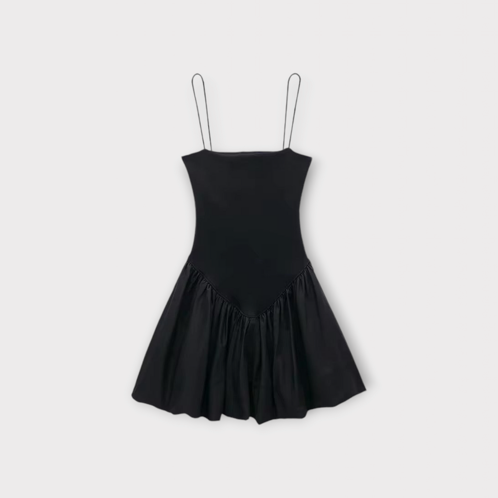 Μίνι Φόρεμα Με Ανοιχτόχρωμη Φούστα Aubrey Με Μπαλονάκι