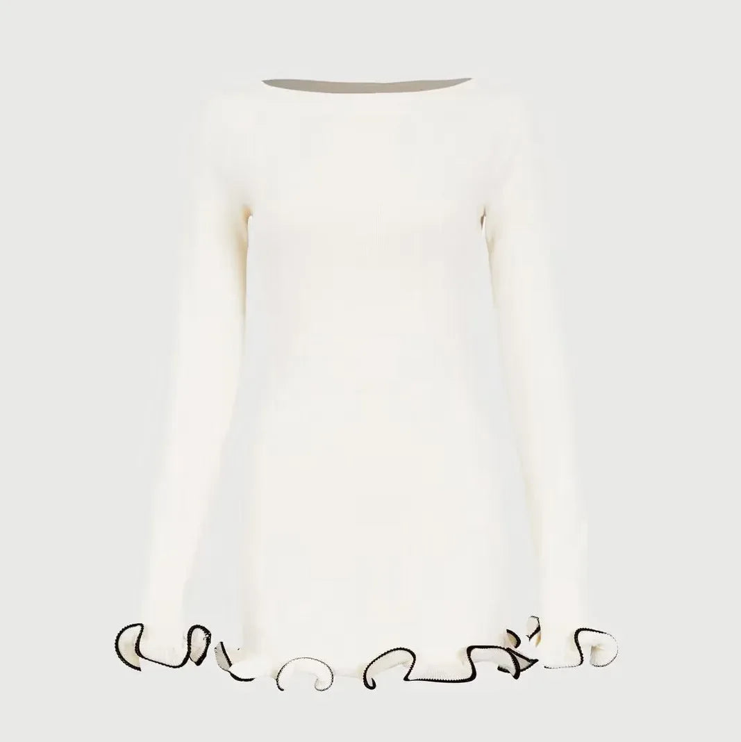 Μίνι/Μάξι Φόρεμα Με Βολάν