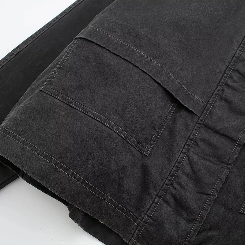 Vintage Μπουφάν Με Μακριά Μανίκια