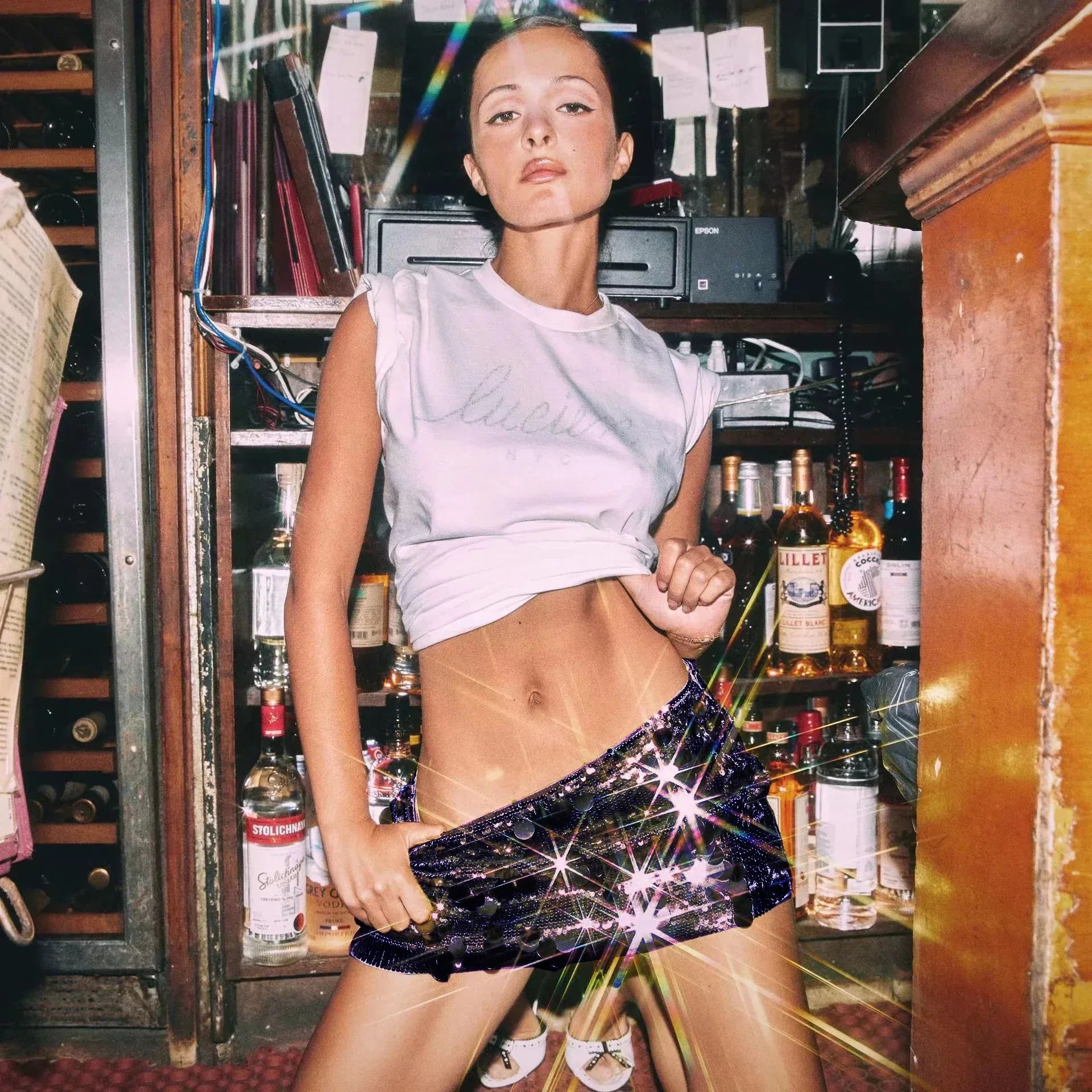 Φούστα Με Πούλιες