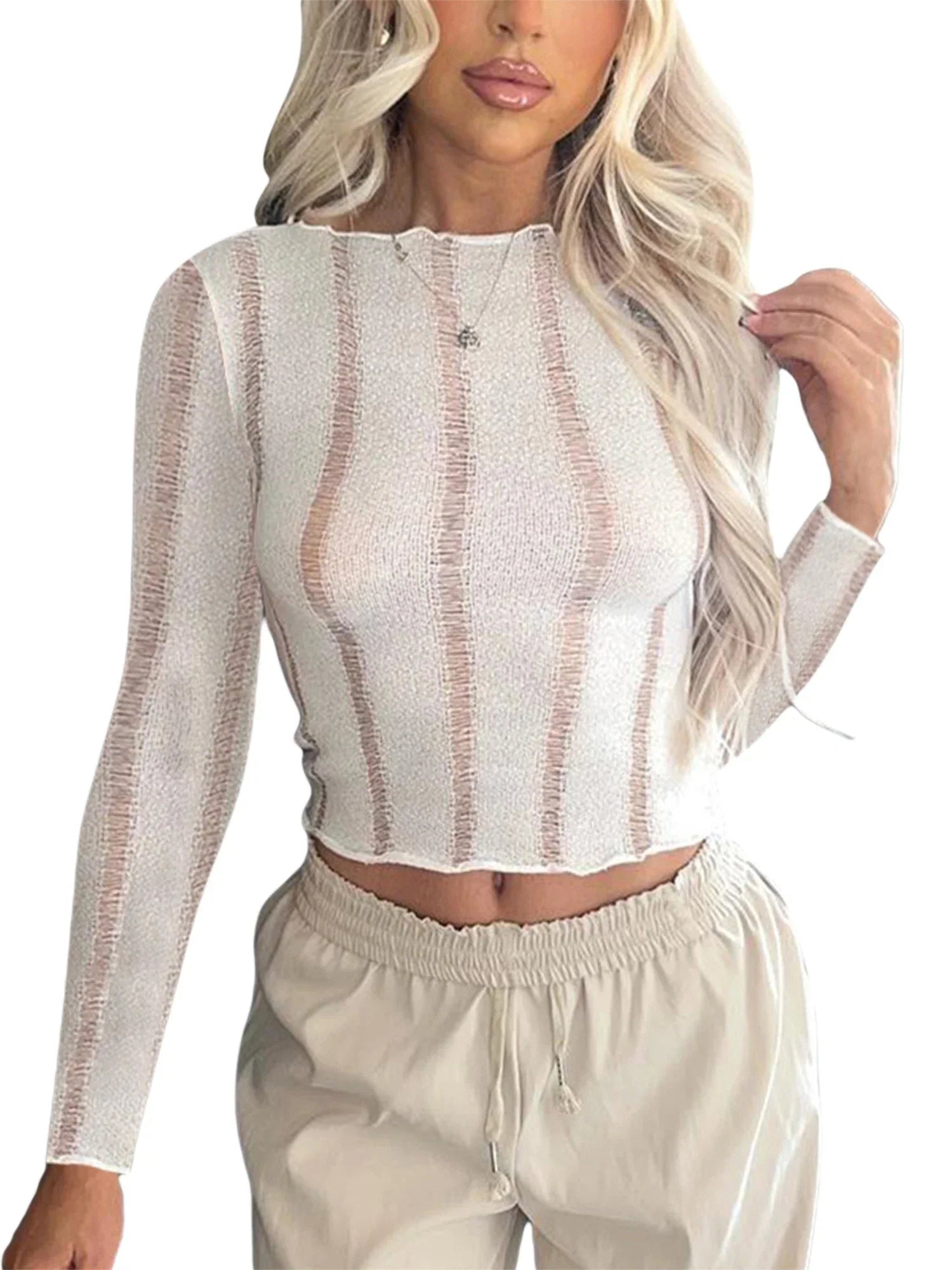 Διαφανής Μπλούζα